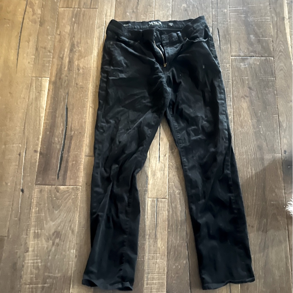 Men’s black lucky jeans - very soft velvety feel